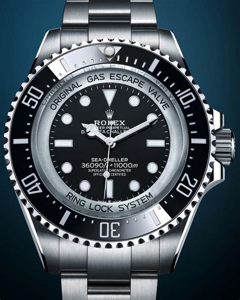 rolex sea dweller dive rating|rolex sea dweller thickness.